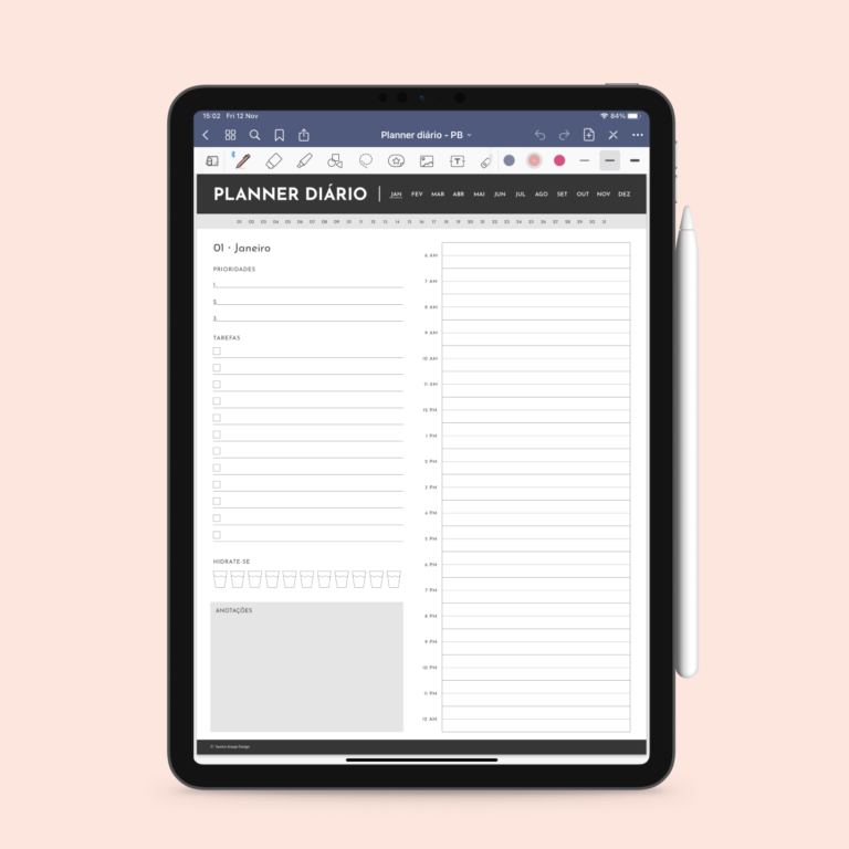 Im - planner diário pb