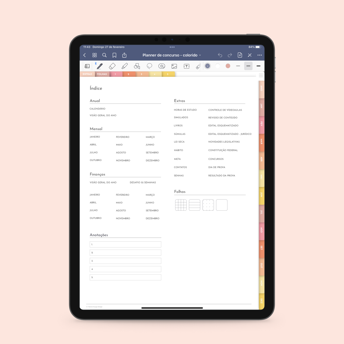 Planner de concurso - Imagem 2