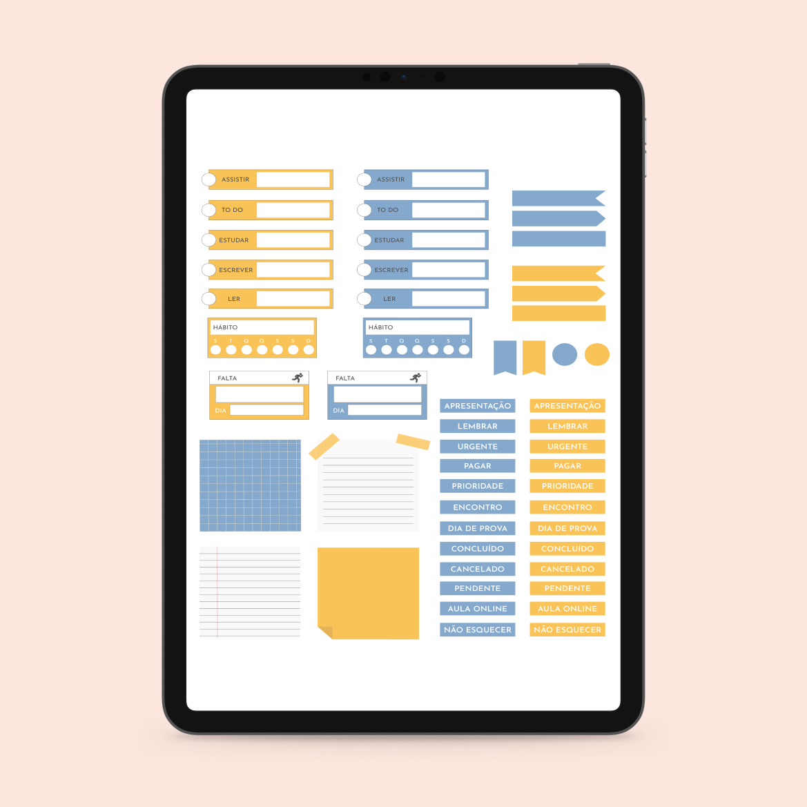 Estudos Planner Pastel - Imagem 9